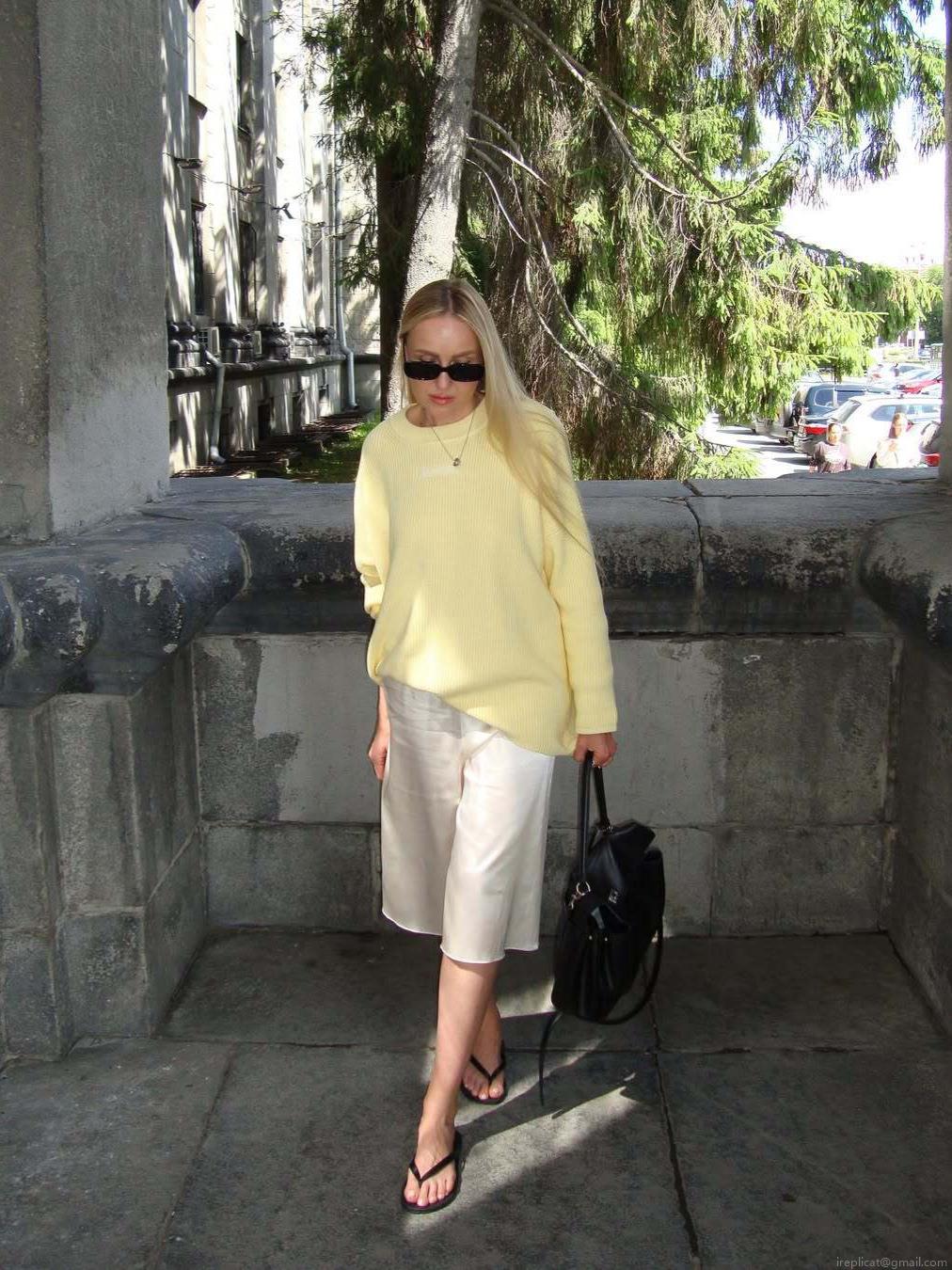 Women's Casual Loose Knit Sweater Cotton Blend Soft Drapey Pullover Long Sleeve Round Neck Streetwear Chic Knitted Top For Autumn Winter