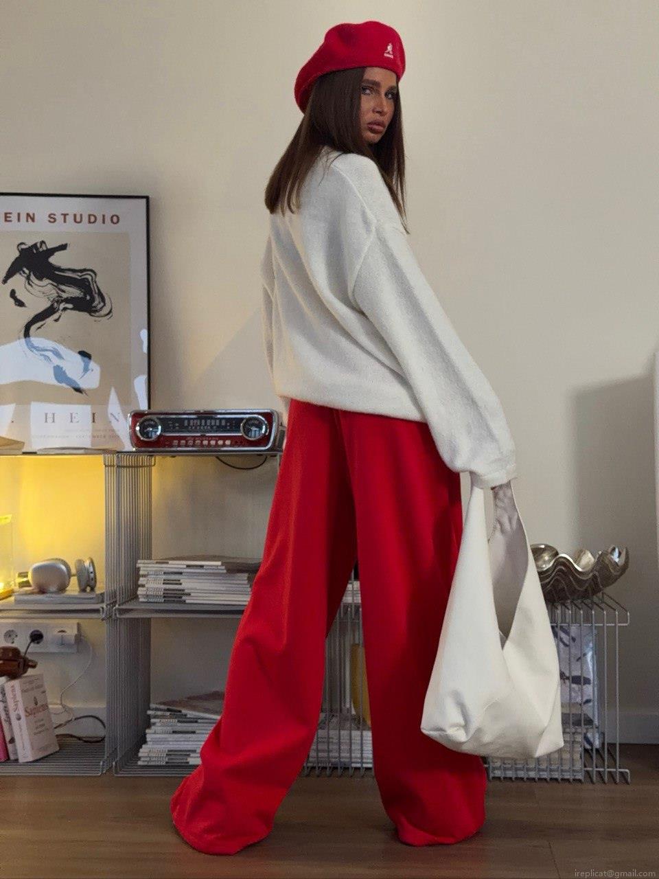 Women's Loose Pullover Sweater Cotton Polyester Blend Knit Round Neck Long Sleeve Letter Jacquard Casual Commuter Vintage Knitwear Top for Autumn Winter