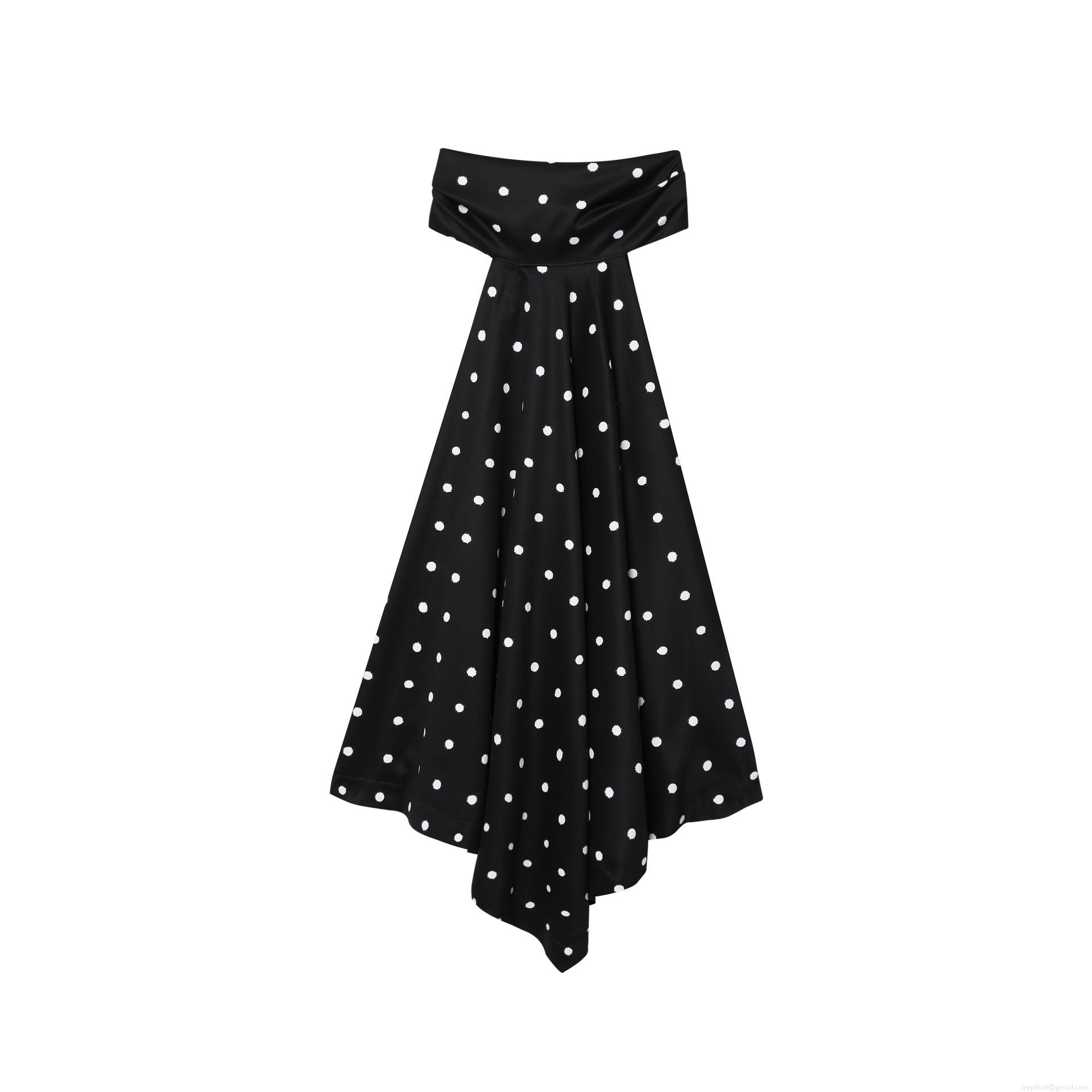Women's Polka Dot Halter Top Sleeveless Backless Contrast Color Loose Polyester T-Shirt for Summer Street Style Party Date Casual Outwear