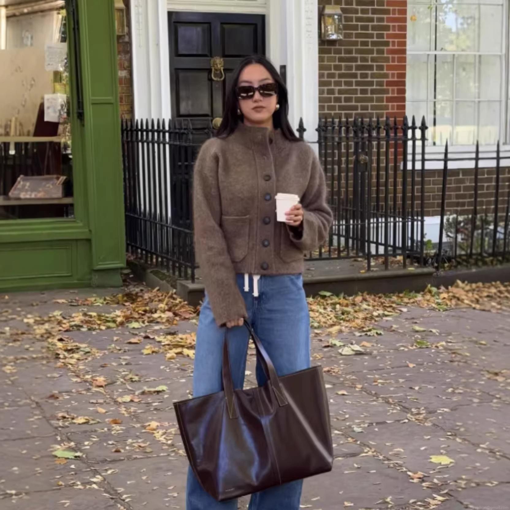 Women's Casual Knit Cardigan Jacket Fashion Fleece Lined Single Breasted Short Coat With Pockets Solid Color Soft Long Sleeve Outwear For Autumn Winter